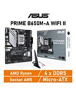 ASUS PRIME B650M-A WIFI II AM5 AMD B650 Micro-ATX AMD Motherboard by asus at Rebel Tech