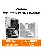 ASUS ROG STRIX B550-A GAMING AM4 AMD B550 ATX AMD Motherboard by asus at Rebel Tech