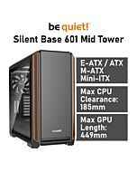 be quiet! Silent Base 601 Mid Tower BGW25 Computer Case by bequiet at Rebel Tech