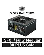 Cooler Master V SFX Gold 750W 80 PLUS Gold MPY-7501-SFHAGV SFX Power Supply by coolermaster at Rebel Tech