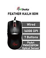 Ducky Feather Optical DMFE20O-OAZPA7A Wired Gaming Mouse by ducky at Rebel Tech