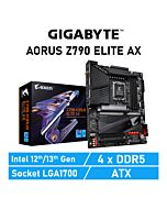 GIGABYTE Z790 AORUS ELITE AX LGA1700 Intel Z790 ATX Intel Motherboard by gigabyte at Rebel Tech