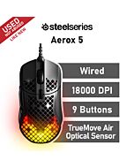 SteelSeries Aerox 5 Optical 62401-USED-LN Wired Gaming Mouse by steelseries at Rebel Tech