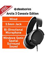 SteelSeries Arctis 3 Console Edition 61501-USED-E Wired Gaming Headset by steelseries at Rebel Tech