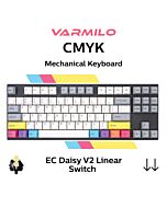 Varmilo MA87 V2 CMYK EC Daisy V2 A33A024A8A3A01A007 TKL Size Mechanical Keyboard by varmilo at Rebel Tech