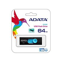 ADATA UV320 64GB USB-A AUV320-64G-RBKBL Flash Drive by adata at Rebel Tech