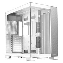 Antec C8 Aluminium E-ATX Dual Chamber Full-Tower White Computer Case by antec at Rebel Tech