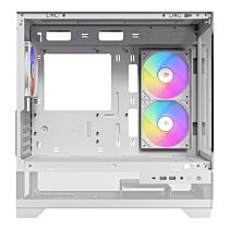 Antec CX500M W RGB Mini-Tower White Computer Case by antec at Rebel Tech