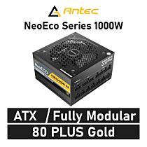  Antec NeoEco Series 1000W GEN5 80 Plus Gold NE1000G-M-ATX3.0 ATX Power Supply by antec at Rebel Tech