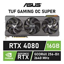 ASUS TUF Gaming GeForce RTX 4080 SUPER 16GB GDDR6X OC Edition 90YV0KA0-M0NA00 Graphics Card by asus at Rebel Tech