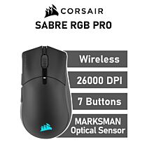 CORSAIR SABRE RGB PRO WIRELESS Optical CH-9313211 Wireless Gaming Mouse