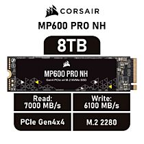 CORSAIR MP600 PRO NH 8TB PCIe Gen4x4 CSSD-F8000GBMP600PNH M.2 2280 Solid State Drive by corsair at Rebel Tech