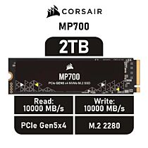 CORSAIR MP700 2TB PCIe Gen5x4 CSSD-F2000GBMP700R2 M.2 2280 Solid State Drive by corsair at Rebel Tech