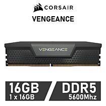 CORSAIR VENGEANCE 16GB DDR5-5600 CL40 1.25v CMK16GX5M1B5600C40 Desktop Memory by corsair at Rebel Tech