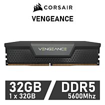 CORSAIR VENGEANCE 32GB DDR5-5600 CL40 1.25v CMK32GX5M1B5600C40 Desktop Memory