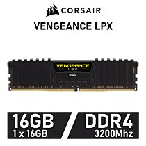 CORSAIR VENGEANCE LPX 16GB Kit DDR4-3200 CL16 1.35v CMK16GX4M1E3200C16 Desktop Memory by corsair at Rebel Tech