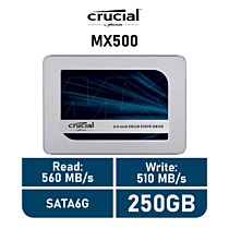 Crucial MX500 250GB SATA6G CT250MX500SSD1 2.5" Solid State Drive by crucial at Rebel Tech