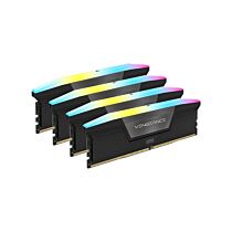 CORSAIR VENGEANCE RGB 64GB Kit DDR5-6600 CL32 1.40v CMH64GX5M4B6600C32 Desktop Memory by corsair at Rebel Tech