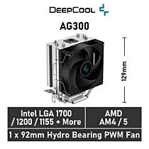 DeepCool AG300 R-AG300-BKNNMN-G Air Cooler by deepcool at Rebel Tech