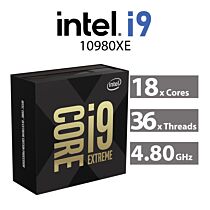 Intel Core i9-10980XE Cascade Lake 18-Core 3.00GHz LGA2066 165W BX8069510980XE Desktop Processor by intel at Rebel Tech