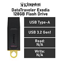 Kingston DataTraveler Exodia 128GB USB-A DTX/128GB Flash Drive by kingston at Rebel Tech