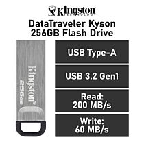 Kingston DataTraveler Kyson 256GB USB-A DTKN/256GB Flash Drive by kingston at Rebel Tech
