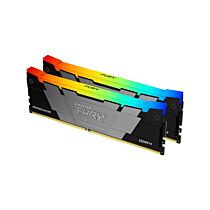 Kingston FURY Renegade RGB 64GB Kit DDR4-3200 CL16 1.35v KF432C16RBAK2/64 Desktop Memory by kingston at Rebel Tech