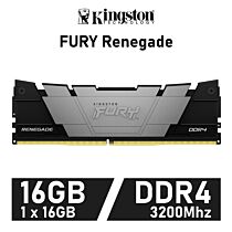 Kingston FURY Renegade 16GB DDR4-3200 CL16 1.35v KF432C16RB1/16 Desktop Memory by kingston at Rebel Tech