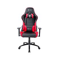 Kyros Knight RED-KNIGHT Red and Black Premium Leatherette Gaming Chair by kyros at Rebel Tech