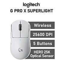 Logitech G PRO X SUPERLIGHT Optical 910-005943 Wireless Gaming Mouse by logitech at Rebel Tech