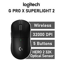 Logitech G PRO X SUPERLIGHT 2 Optical 910-006631 Wireless Gaming Mouse by logitech at Rebel Tech