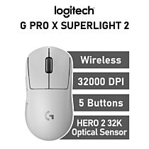 Logitech G PRO X SUPERLIGHT 2 Optical 910-006639 Wireless Gaming Mouse by logitech at Rebel Tech