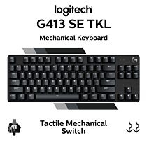 Logitech G413 TKL SE Logitech Tactile 920-010446 TKL Size Mechanical Keyboard by logitech at Rebel Tech