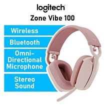 Logitech Zone Vibe 100 981-001224 Wireless Office Headset by logitech at Rebel Tech