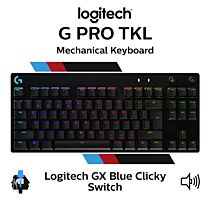 Logitech G PRO Logitech GX Blue 920-009392 TKL Size Mechanical Keyboard by logitech at Rebel Tech