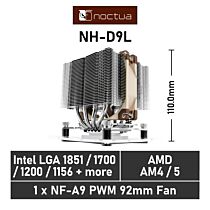 Noctua D9L NH-D9L Air Cooler by noctua at Rebel Tech