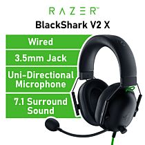 Razer BlackShark V2 X RZ04-03240100-R3M1 Wired Gaming Headset by razer at Rebel Tech