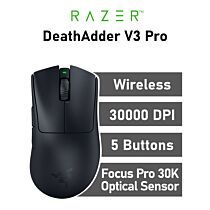 Razer DeathAdder V3 Pro Optical RZ01-04630100-R3G1 Wireless Gaming Mouse by razer at Rebel Tech
