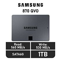 Samsung 870 QVO 1TB SATA6G MZ-77Q1T0BW 2.5" Solid State Drive by samsung at Rebel Tech