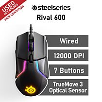 SteelSeries Rival 600 Optical 62446-USED-F Wired Gaming Mouse by steelseries at Rebel Tech