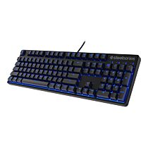 SteelSeries Apex M500 SteelSeries Hybrid Blue 64490-USED-F Full Size Mechanical Keyboard by steelseries at Rebel Tech