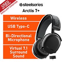 SteelSeries Arctis 7+ 61470-USED-E Wireless Gaming Headset by steelseries at Rebel Tech