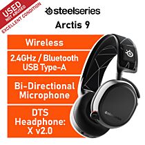 SteelSeries Arctis 9 61484-USED-E Wireless Gaming Headset by steelseries at Rebel Tech