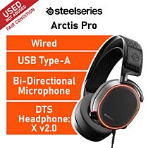 SteelSeries Arctis Pro 61486-USED-F Wired Gaming Headset by steelseries at Rebel Tech