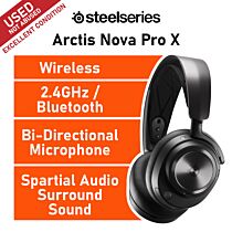 SteelSeries Arctis Nova Pro Wireless X 61521-USED-E Wireless Gaming Headset by steelseries at Rebel Tech