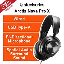 SteelSeries Arctis Nova Pro X 61528-USED-LN Wired Gaming Headset by steelseries at Rebel Tech