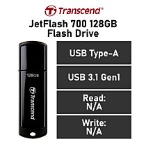 Transcend JetFlash 700 128GB USB-A TS128GJF700 Flash Drive by transcend at Rebel Tech