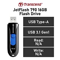 Transcend JetFlash 790 16GB USB-A TS16GJF790K Flash Drive by transcend at Rebel Tech