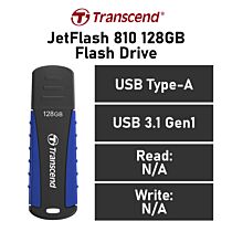 Transcend JetFlash 810 128GB USB-A TS128GJF810 Flash Drive by transcend at Rebel Tech