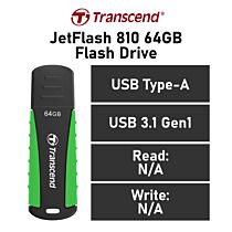 Transcend JetFlash 810 64GB USB-A TS64GJF810 Flash Drive by transcend at Rebel Tech